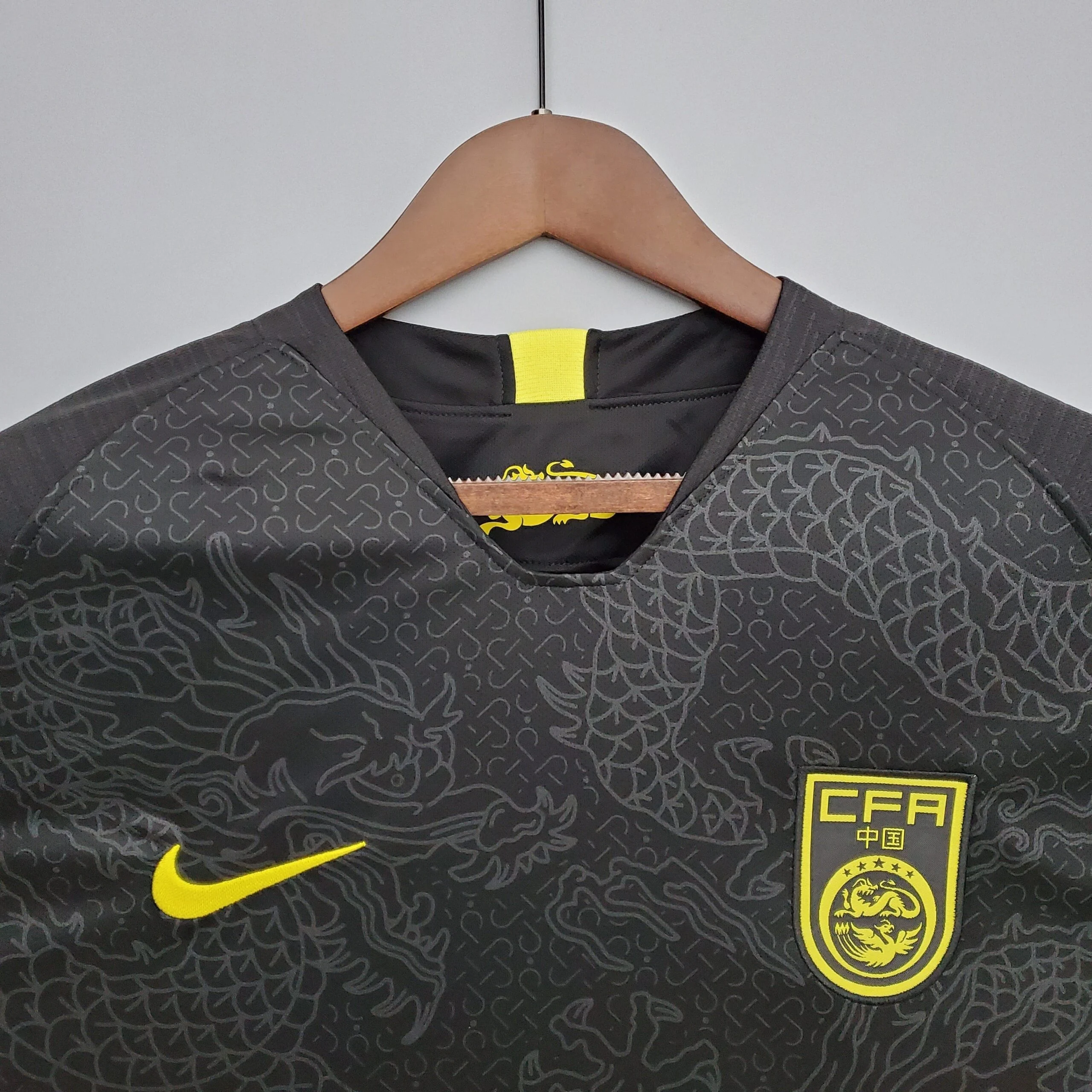Vue arrière Chine Maillot Extérieur 2018